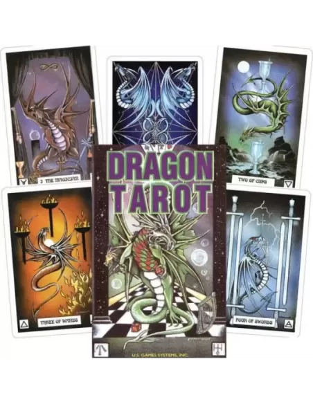 Dragon Tarot Deck – Set tarot mistic | Emagie.ro