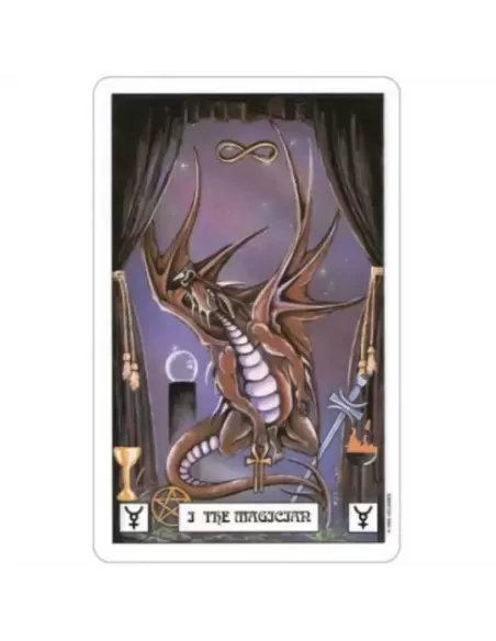 Dragon Tarot Deck – Set tarot mistic | Emagie.ro