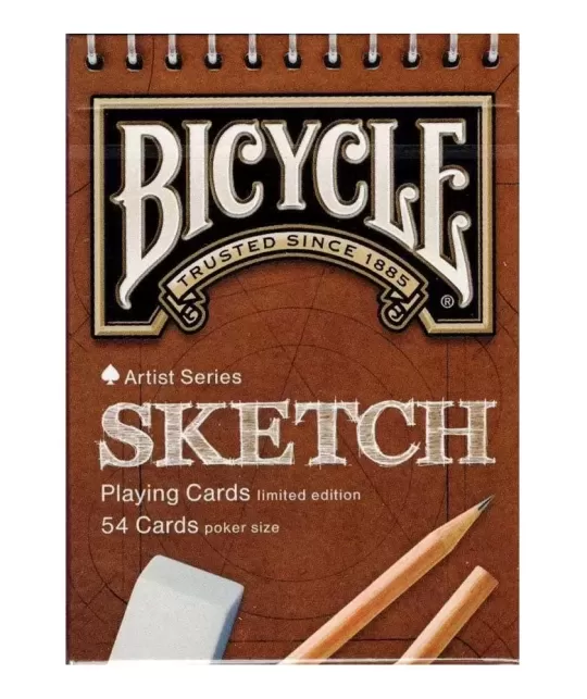 Bicycle Sketch – Premium Playing Cards | Emagie.ro