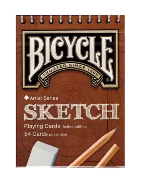 Bicycle Sketch – Premium Playing Cards | Emagie.ro