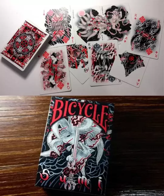 Bicycle Sumi Kitsune Tale Teller – Cărți de joc premium | Emagie.ro
