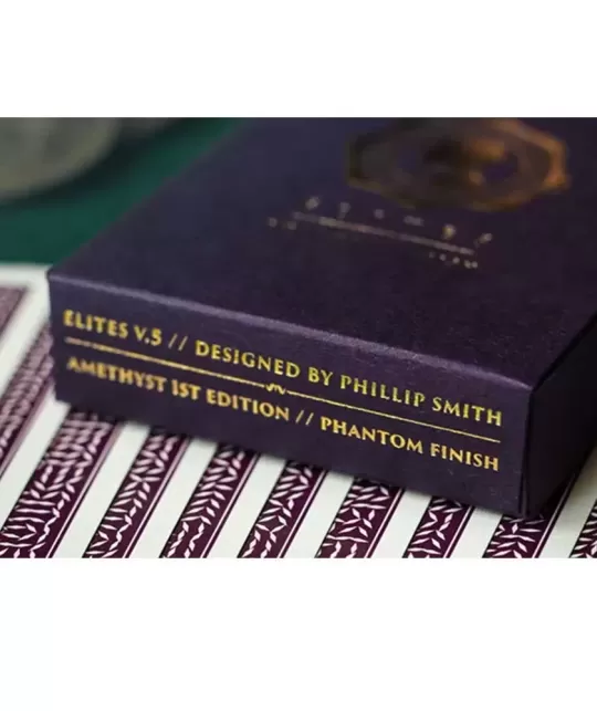 DMC ELITE V5 Amethyst Marcate – Cărți de joc premium | Emagie.ro