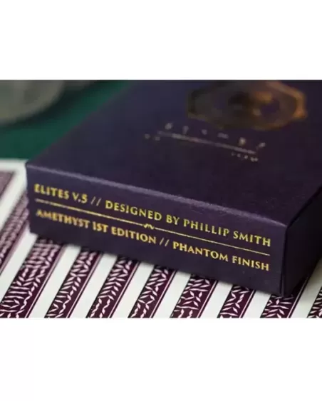 DMC ELITE V5 Amethyst Marcate – Cărți de joc premium | Emagie.ro