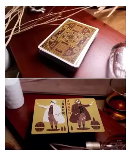 Rattler Gorge Desert Dust Gilded – Cărți de joc premium | Emagie.ro 2