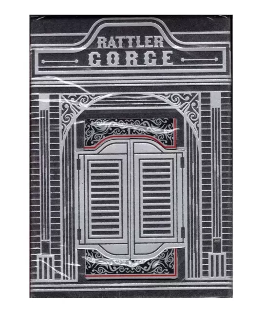 Rattler Gorge Noir Gilded – Premium Playing Cards | Emagie.ro