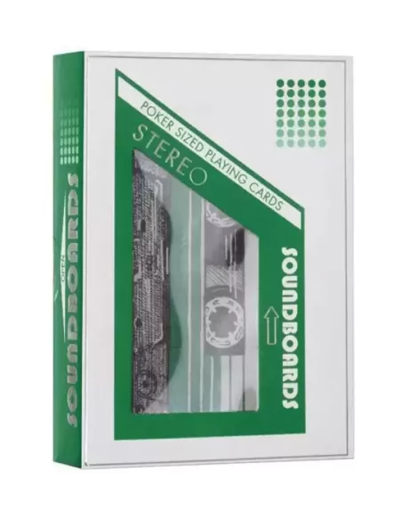 Soundboards V4 Green Riffle Shuffe – Cărți de joc premium | Emagie.ro