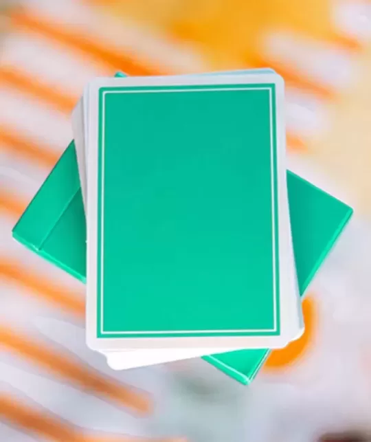 Summer NOC Pro Sunrise Teal – Cărți de joc premium | Emagie.ro