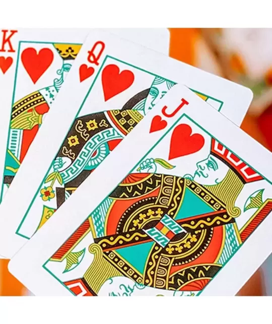 Summer NOC Pro Sunrise Teal – Cărți de joc premium | Emagie.ro