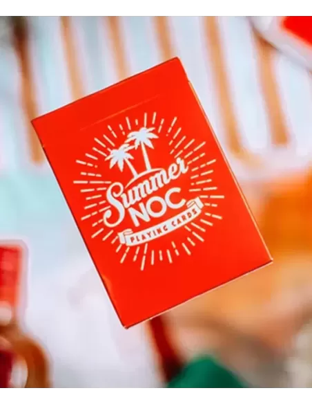 Summer NOC Pro Sunset Orange – Cărți de joc premium | Emagie.ro