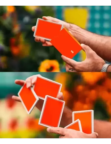 Summer NOC Pro Sunset Orange – Cărți de joc premium | Emagie.ro