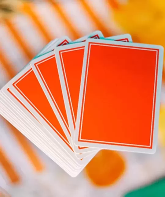 Summer NOC Pro Sunset Orange – Cărți de joc premium | Emagie.ro