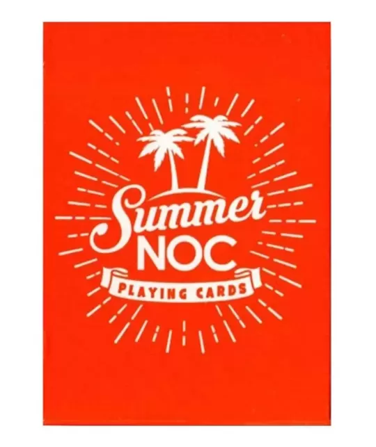 Summer NOC Pro Sunset Orange – Cărți de joc premium | Emagie.ro