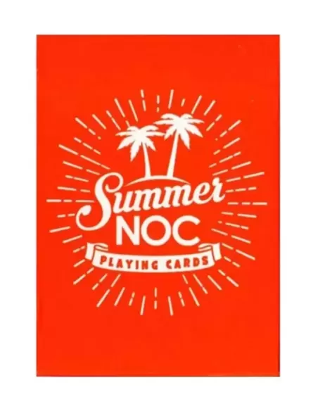 Summer NOC Pro Sunset Orange – Cărți de joc premium | Emagie.ro