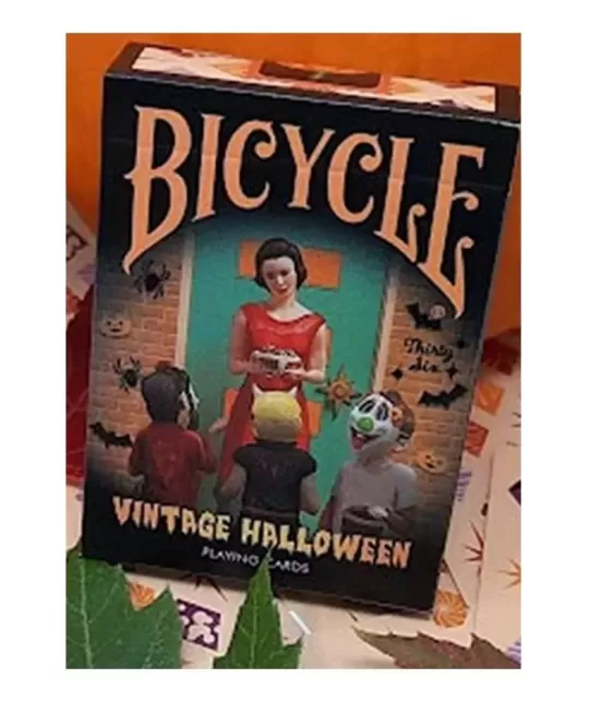 Bicycle Vintage Halloween – Cărți de joc premium | Emagie.ro