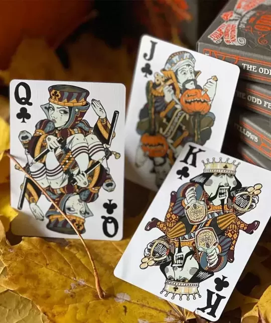 Odd Fellows Cpt Spindel Webber UV – Cărți de joc premium | Emagie.ro