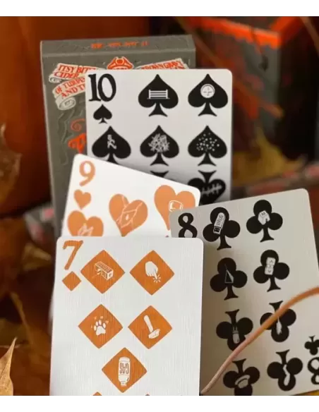 Odd Fellows Cpt Spindel Webber UV – Cărți de joc premium | Emagie.ro