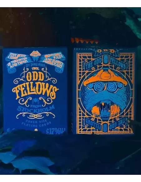 Odd Fellows Cpt Spindel Webber UV – Cărți de joc premium | Emagie.ro