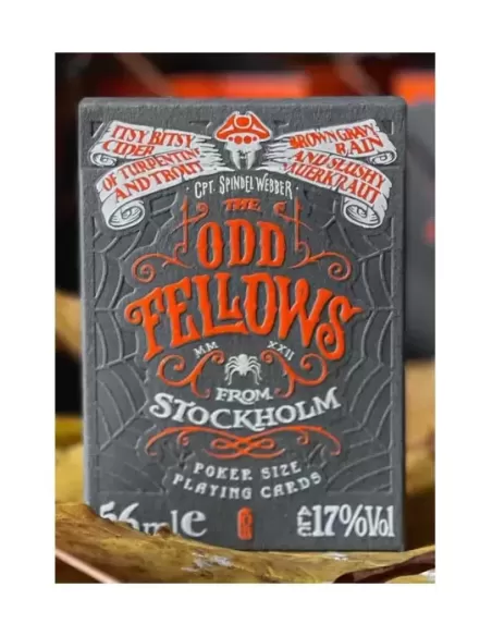 Odd Fellows Cpt Spindel Webber UV – Cărți de joc premium | Emagie.ro