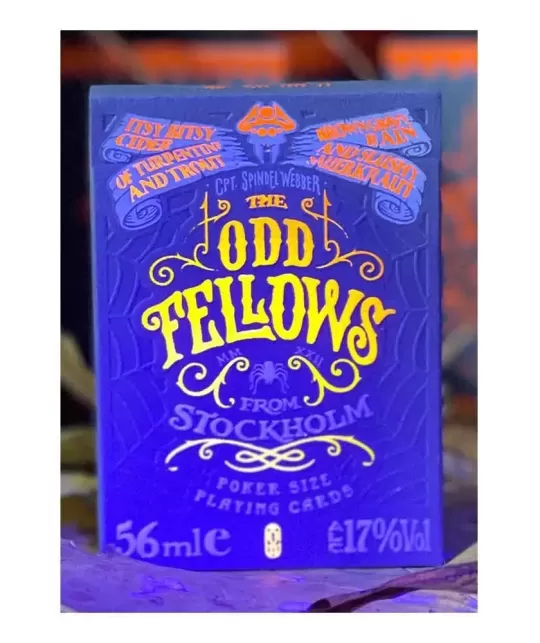 Odd Fellows Cpt Spindel Webber UV – Cărți de joc premium | Emagie.ro