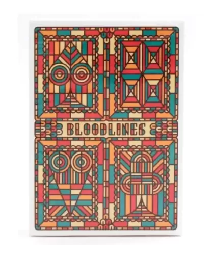 Bloodlines Ruby Red by Riffle Shuffle – Cărți de joc premium | Emagie.ro