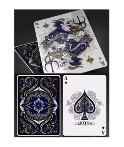 Realms Blue – Cărți de joc premium | Emagie.ro 2