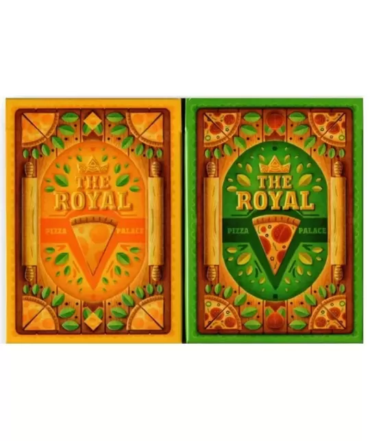 The Royal Pizza Palace Set by Riffle Shuffle – Cărți de joc premium | Emagie.ro