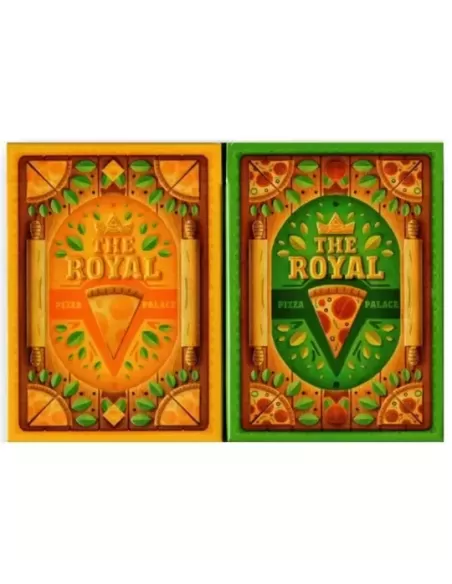 The Royal Pizza Palace Set by Riffle Shuffle – Cărți de joc premium | Emagie.ro