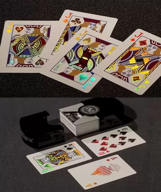 Vertex Black – Premium Playing Cards | Emagie.ro