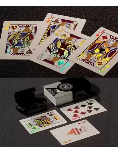 Vertex Black – Premium Playing Cards | Emagie.ro