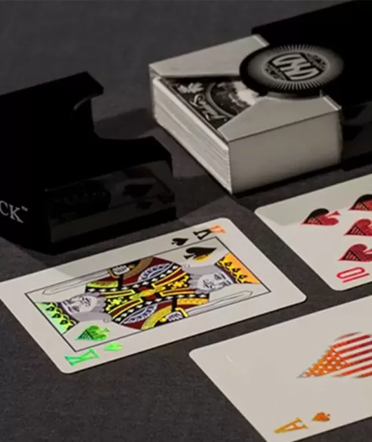 Vertex Black – Premium Playing Cards | Emagie.ro
