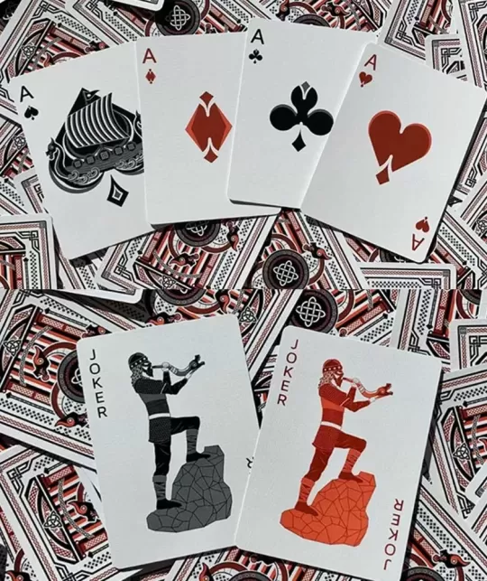 Bicycle Viking – Premium Playing Cards | Emagie.ro