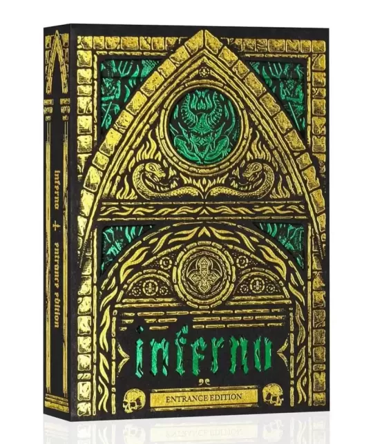 Inferno Emerald Blaze Edition – Cărți de joc premium | Emagie.ro