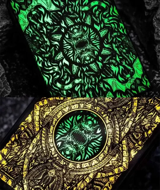 Inferno Emerald Blaze Edition – Cărți de joc premium | Emagie.ro