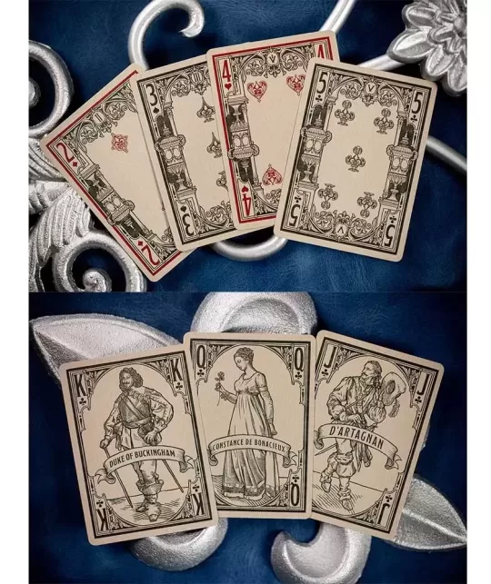 3 Musketeer by Kings Wild Project – Cărți de joc premium | Emagie.ro