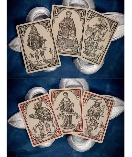 3 Musketeer by Kings Wild Project – Cărți de joc premium | Emagie.ro