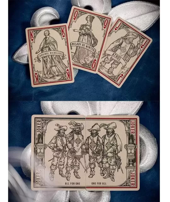 3 Musketeer by Kings Wild Project – Cărți de joc premium | Emagie.ro