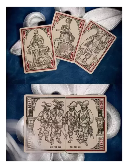 3 Musketeer by Kings Wild Project – Cărți de joc premium | Emagie.ro