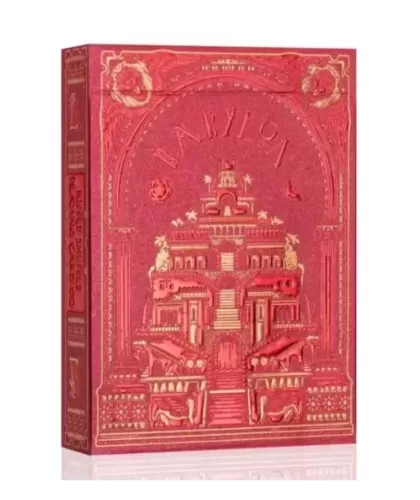 Babylon Ruby Red – Cărți de joc premium | Emagie.ro