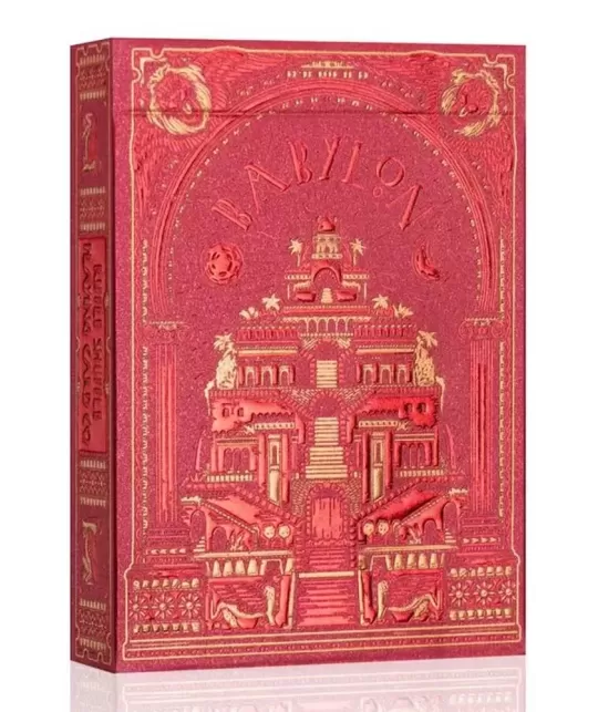 Babylon Ruby Red – Cărți de joc premium | Emagie.ro