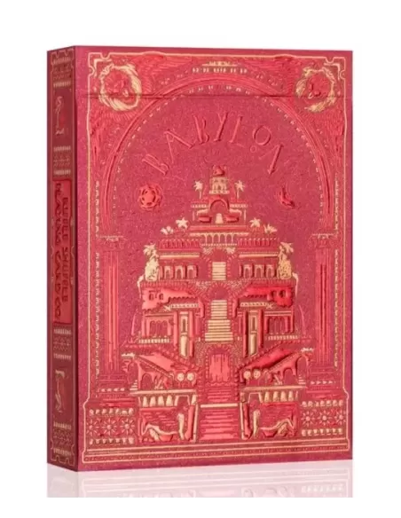 Babylon Ruby Red – Cărți de joc premium | Emagie.ro