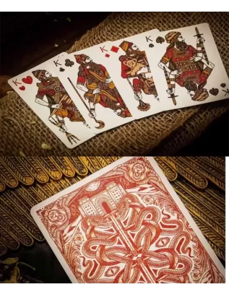 Babylon Ruby Red – Cărți de joc premium | Emagie.ro