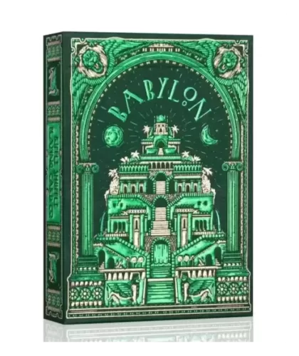 Babylon Forest Green – Cărți de joc premium | Emagie.ro