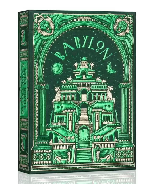 Babylon Forest Green – Cărți de joc premium | Emagie.ro