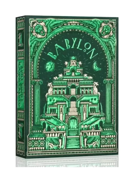 Babylon Forest Green – Cărți de joc premium | Emagie.ro