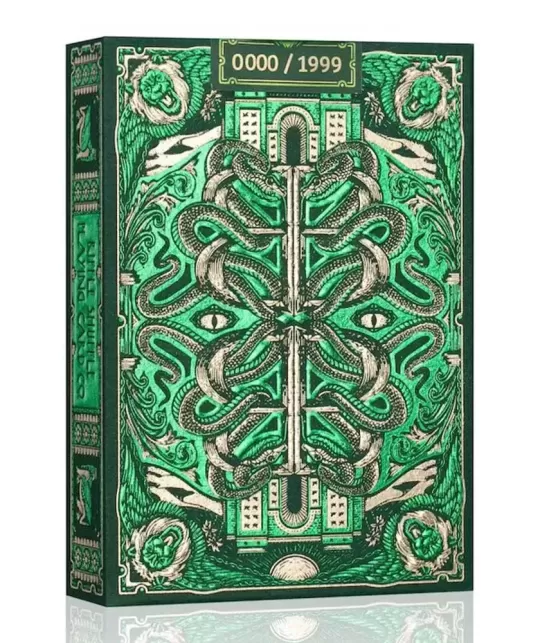 Babylon Forest Green – Cărți de joc premium | Emagie.ro