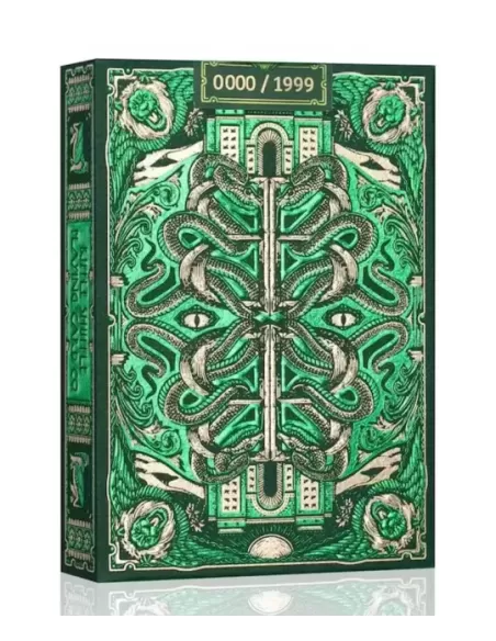 Babylon Forest Green – Cărți de joc premium | Emagie.ro