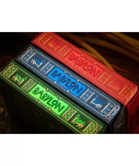 Babylon Forest Green – Cărți de joc premium | Emagie.ro