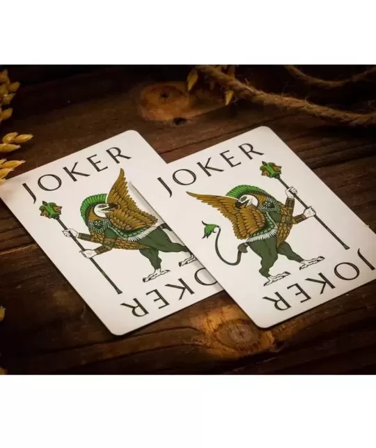 Babylon Forest Green – Cărți de joc premium | Emagie.ro