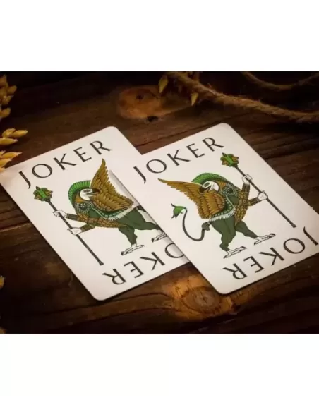 Babylon Forest Green – Cărți de joc premium | Emagie.ro