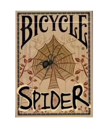 Bicycle Spider Tan – Cărți de joc premium | Emagie.ro